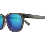Maui Jim Pu'ali Alt Fit Transparent Dark Grey Blue Hawaii Polarised Side