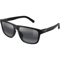 Maui Jim Pu'ali Matte Black Neutral Grey Polarised Angle