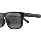 Maui Jim Pu'ali Matte Black Neutral Grey Polarised Side