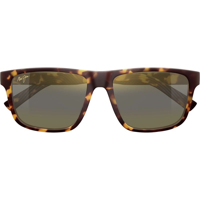 Maui Jim Pu'ali Matte Dark Havana HCL Bronze Polarised Front
