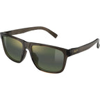 Maui Jim Pu'ali Transparent Dark Brown Maui HT Polarised Angle