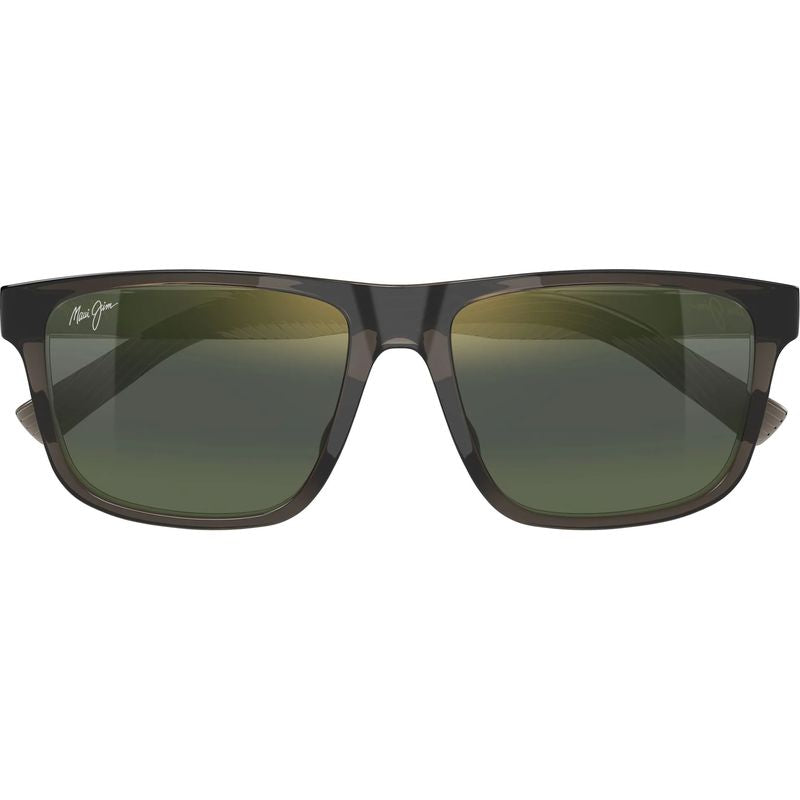 Maui Jim Pu'ali Transparent Dark Brown Maui HT Polarised Front