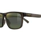 Maui Jim Pu'ali Transparent Dark Brown Maui HT Polarised Side
