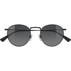 Maui Jim Pukaua Matte Black Varnish Neutral Grey Gradient Polarised Front
