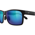Maui Jim Red Sands XL Matte Black Blue Hawaii Polarised Side