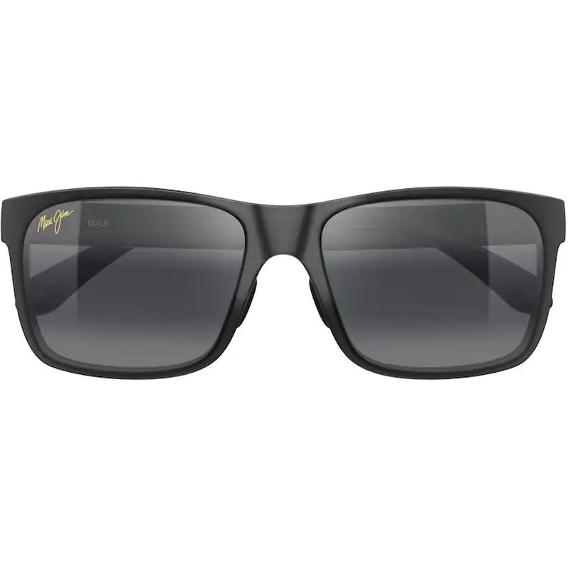 Maui Jim Red Sands XL Matte Black Neutral Grey Polarised Front