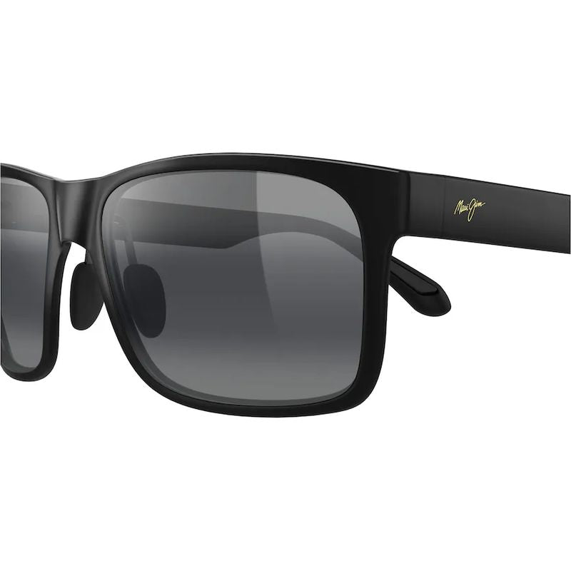 Maui Jim Red Sands XL Matte Black Neutral Grey Polarised Side