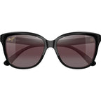 Maui Jim Starfish Shiny Black Maui Rose Polarised Glass Front