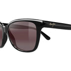 Maui Jim Starfish Shiny Black Maui Rose Polarised Glass Side