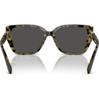 Acadia MK2199, Bi-Layer Black and Amber Tortoise/Dark Grey Lenses 57 Eye Size