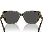 Acadia MK2199, Bi-Layer Black and Amber Tortoise/Dark Grey Lenses 55 Eye Size