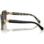 Acadia MK2199, Bi-Layer Black and Amber Tortoise/Dark Grey Lenses 55 Eye Size