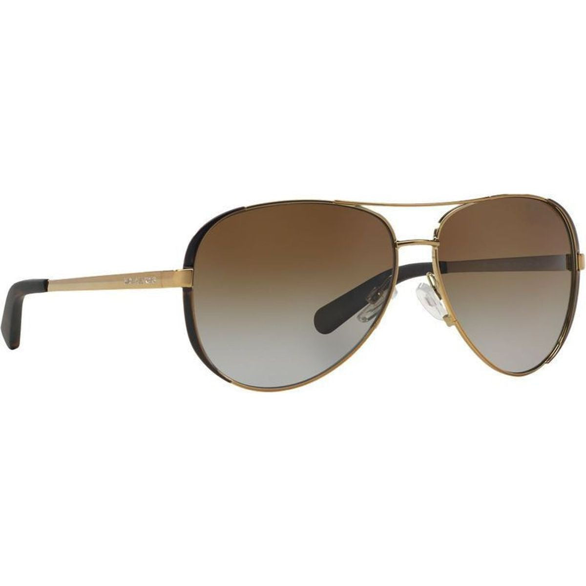 Chelsea MK5004, Gold and Chocolate/Brown Gradient Polarised Lenses