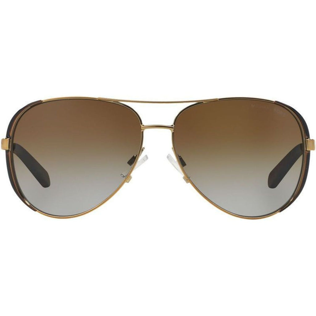 Chelsea MK5004, Gold and Chocolate/Brown Gradient Polarised Lenses