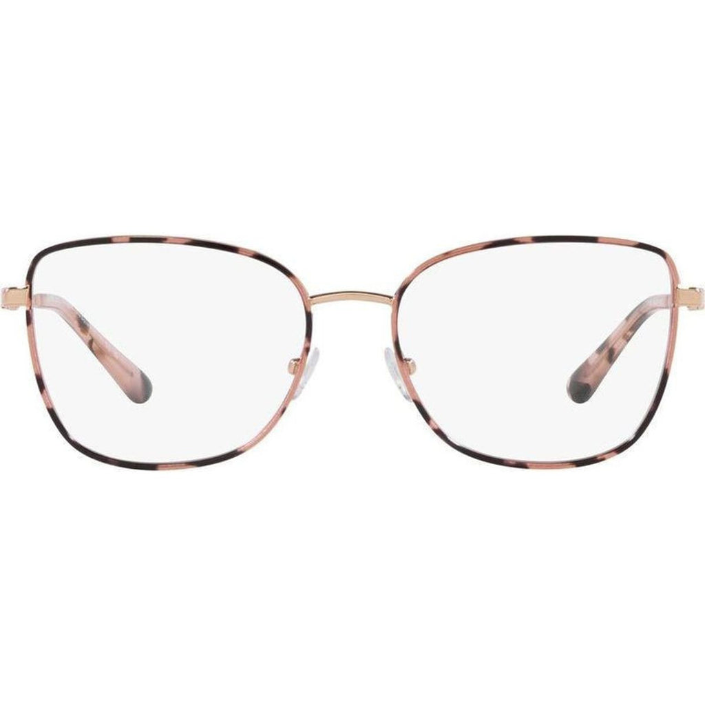 Empire Square 3 MK3065J, Rose Gold and Pink Tortoise/Clear Lenses