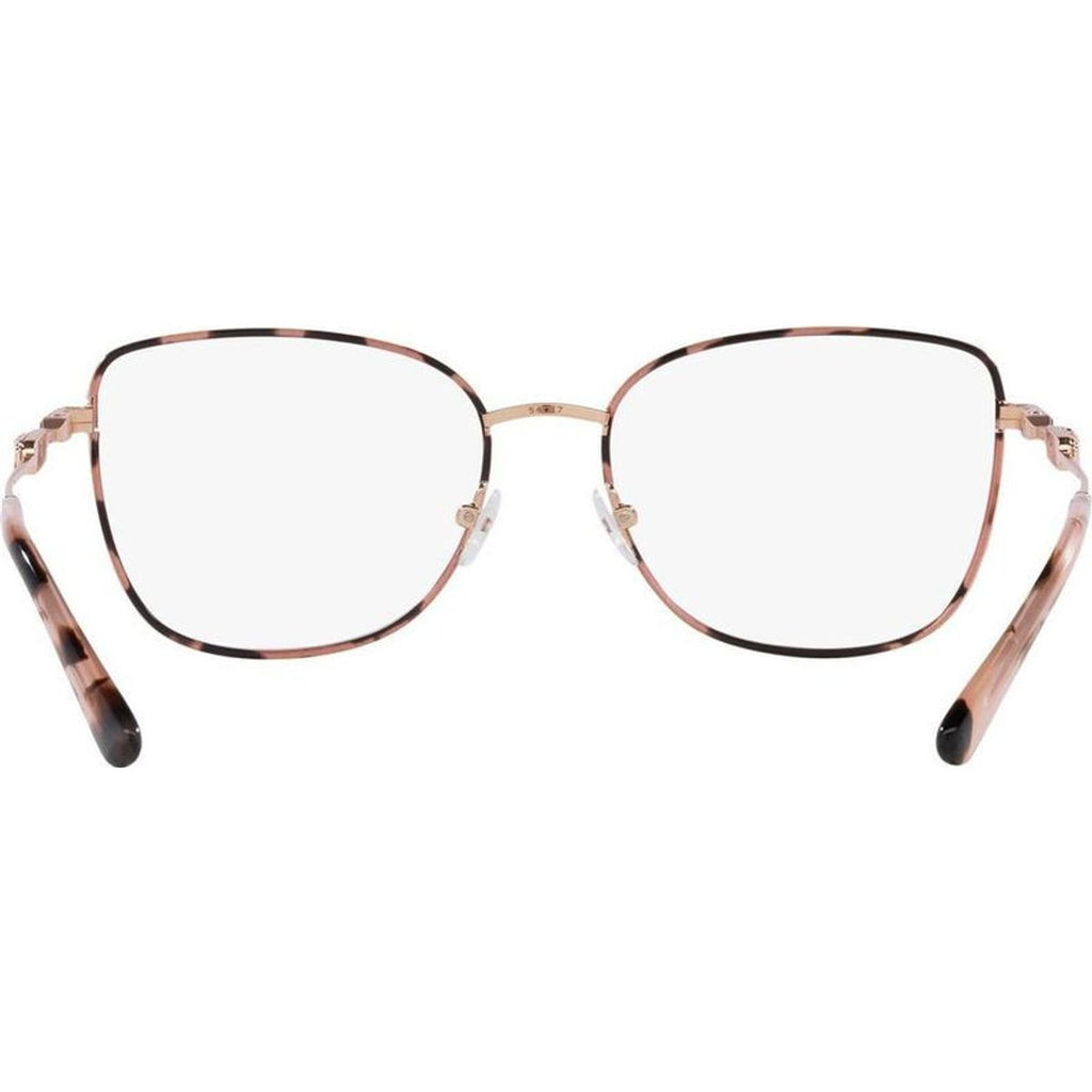 Empire Square 3 MK3065J, Rose Gold and Pink Tortoise/Clear Lenses