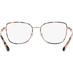 Empire Square 3 MK3065J, Rose Gold and Pink Tortoise/Clear Lenses