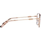 Empire Square 3 MK3065J, Rose Gold and Pink Tortoise/Clear Lenses