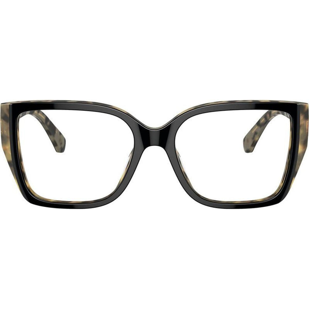 Castello MK4115U, Black and Amber Tortoise/Clear Lenses 54 Eye Size
