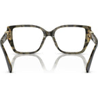 Castello MK4115U, Black and Amber Tortoise/Clear Lenses 54 Eye Size
