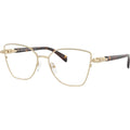 Nikki Beach MK3090, Shiny Light Gold/Clear Lenses 53 Eye Size