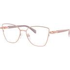 Nikki Beach MK3090, Shiny Rose Gold/Clear Lenses 53 Eye Size