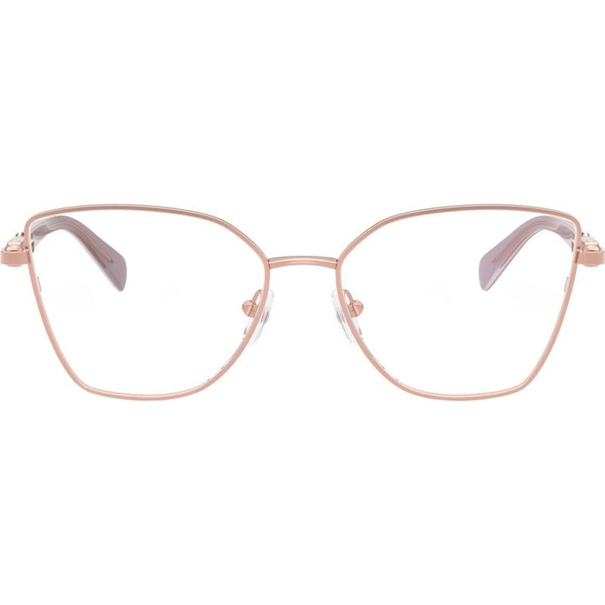 Nikki Beach MK3090, Shiny Rose Gold/Clear Lenses 53 Eye Size
