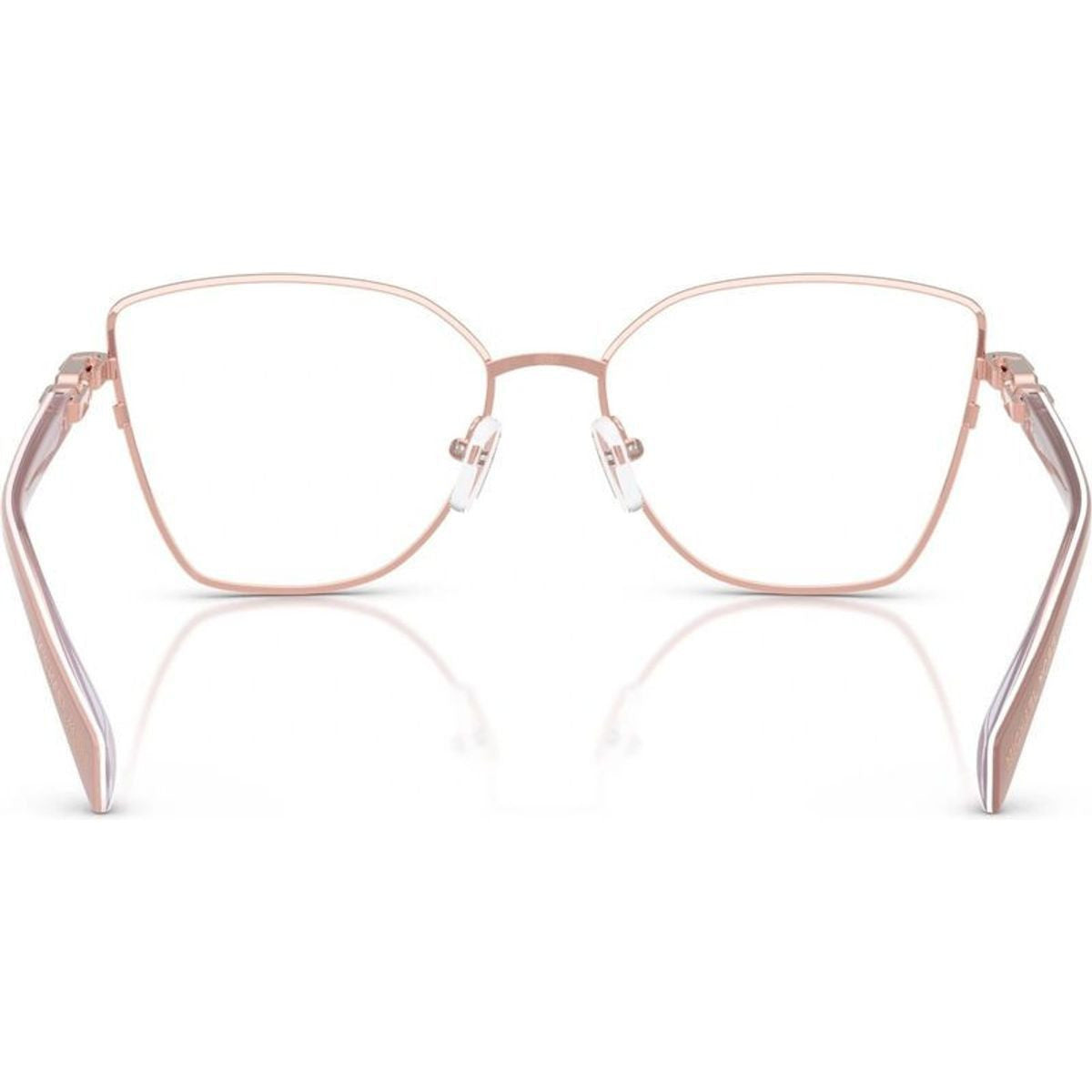 Nikki Beach MK3090, Shiny Rose Gold/Clear Lenses 53 Eye Size