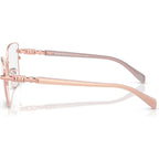 Nikki Beach MK3090, Shiny Rose Gold/Clear Lenses 53 Eye Size