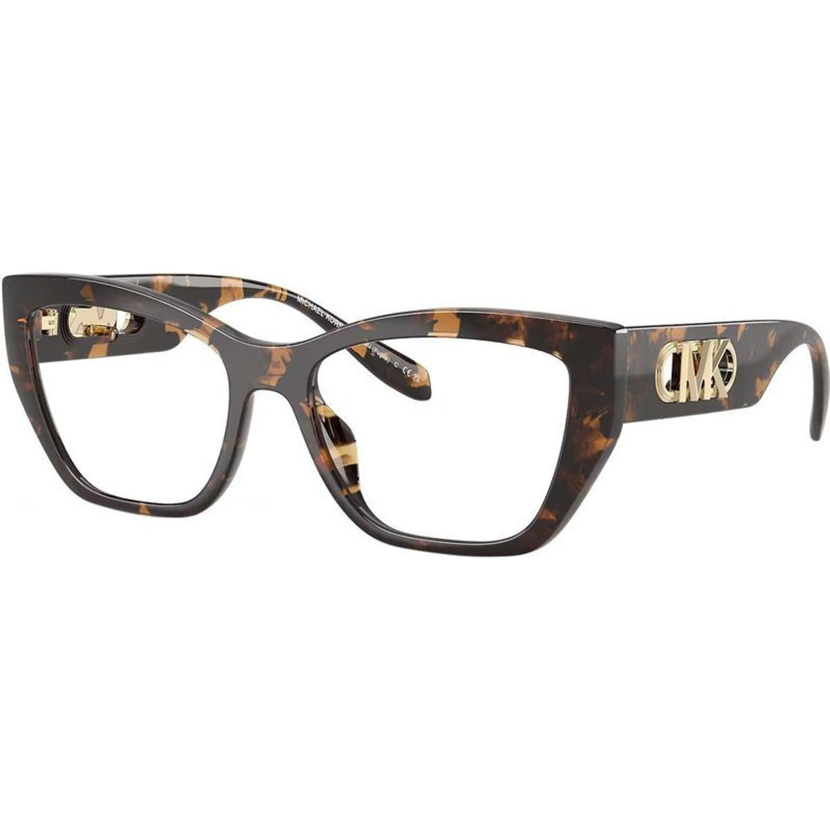 Puglia MK4149U, Dark Tortoise/Clear Lenses 54 Eye Size
