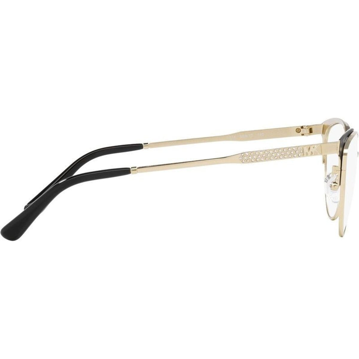 Marsaille MK3064B, Light Gold and Matte Black/Clear Lenses