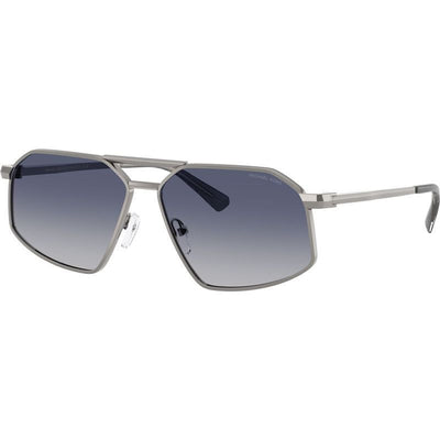 Mar Vista MK1167, Shiny Gunmetal/Blue Gradient Lenses