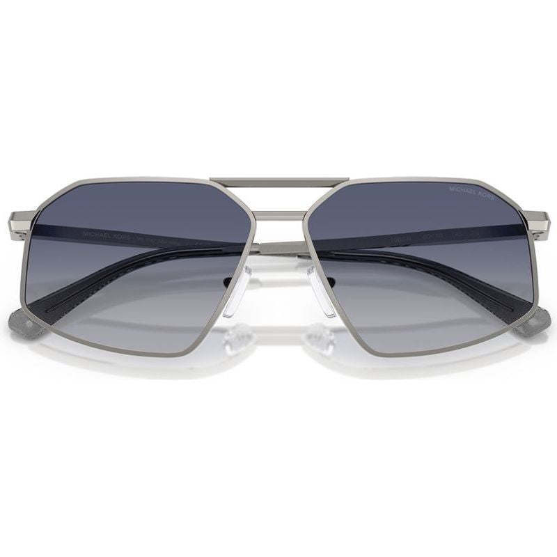 Mar Vista MK1167, Shiny Gunmetal/Blue Gradient Lenses