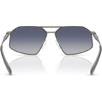 Mar Vista MK1167, Shiny Gunmetal/Blue Gradient Lenses