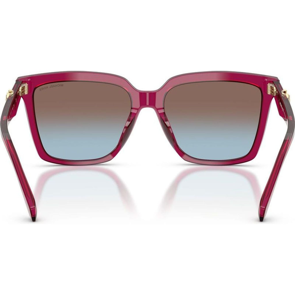 Menaggio MK2256U, Transparent Plum/Purple Blue Gradient Lenses 55 Eye Size