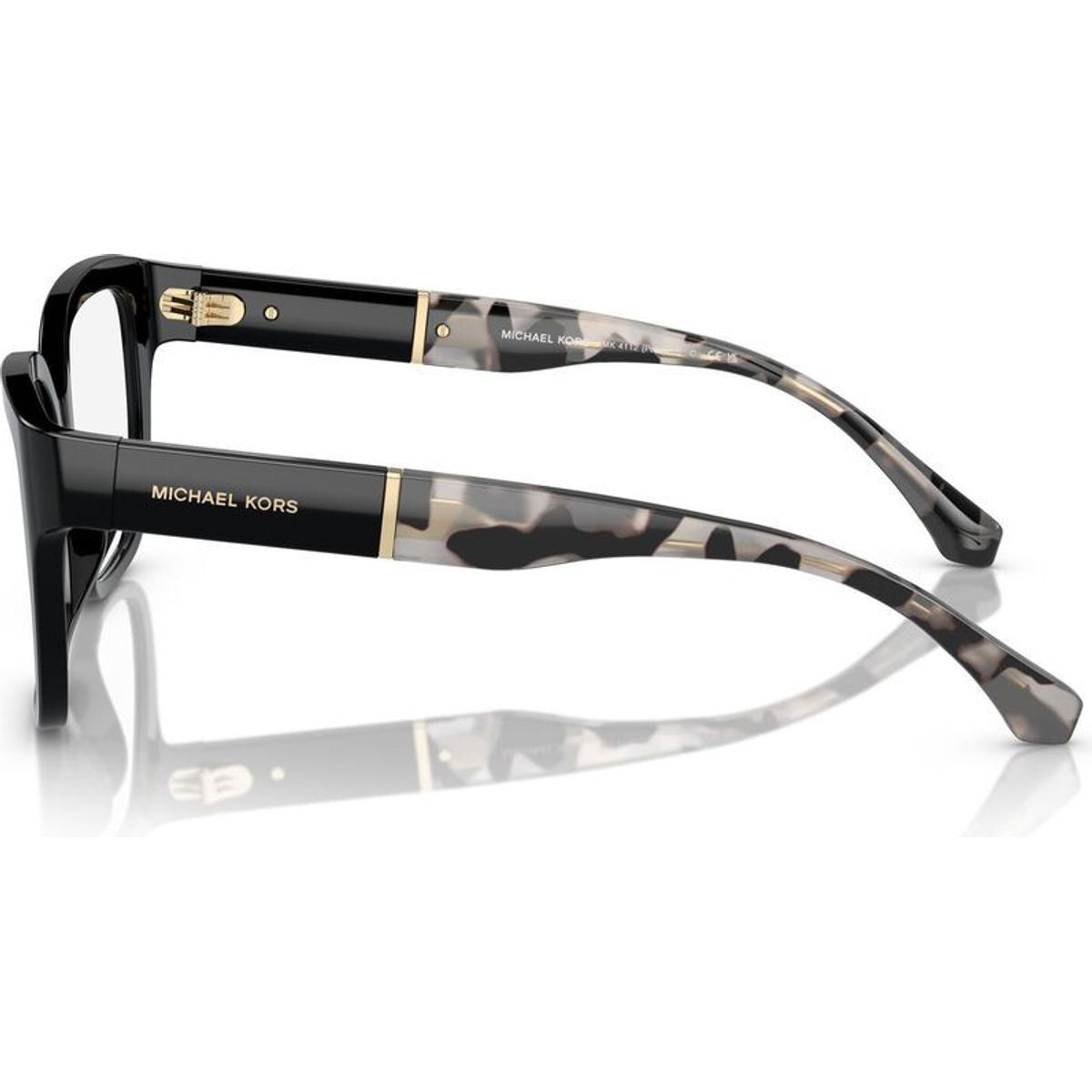 Polanco MK4112, Black/Clear Lenses 54 Eye Size