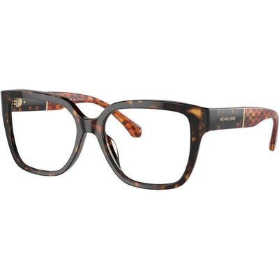 Polanco MK4112, Dark Tortoise/Clear Lenses 54 Eye Size