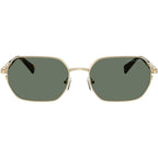 Saint Martin MK1165, Shiny Light Gold/Green Lenses