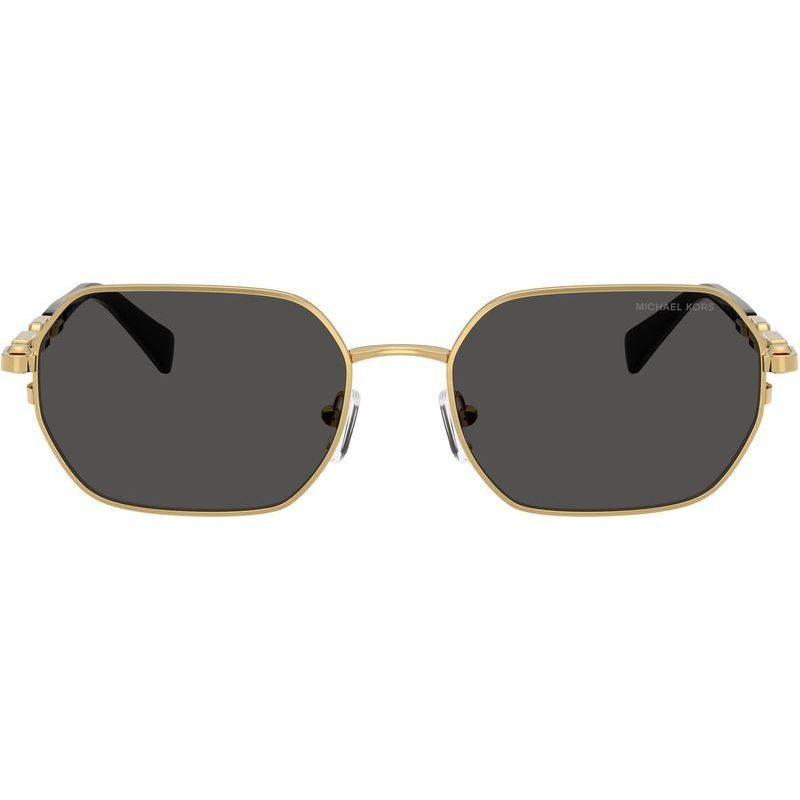 Saint Martin MK1165, Shiny Yellow Gold/Dark Grey Lenses