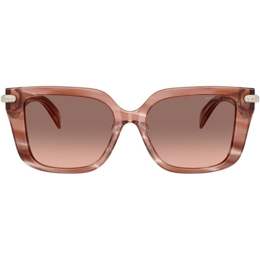 Santo Domingo MK2275BU, Pink Horn/Brown Pink Gradient Lenses 54 Eye Size