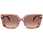Santo Domingo MK2275BU, Pink Horn/Brown Pink Gradient Lenses 54 Eye Size