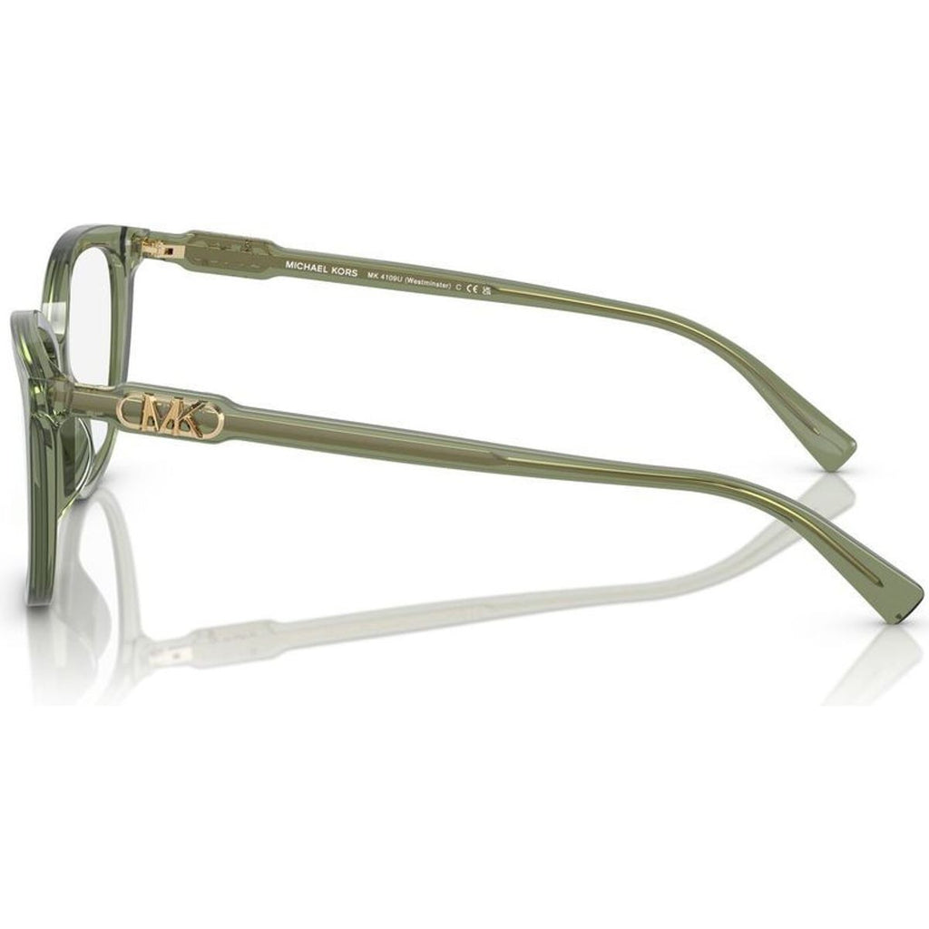 Westminster MK4109U, Green Transparent/Clear Lenses 54 Eye Size