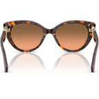 Michael Kors Catalina MK2291U Luggage Tortoise Grey Orange Gradient Inner