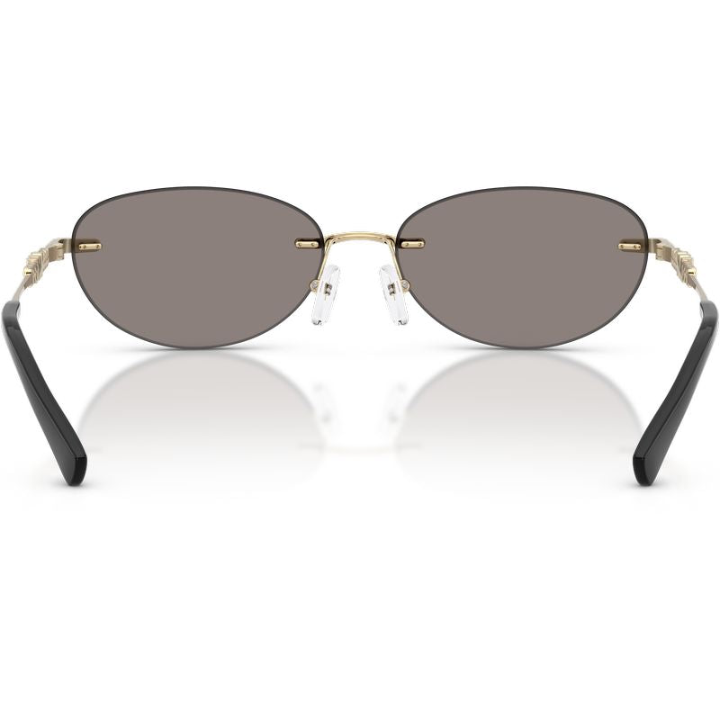 Michael Kors Manchester MK1151 Shiny Light Gold Dark Grey Inner