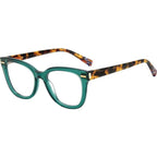 MIS 0071, Dark Green Havana/Clear Lenses