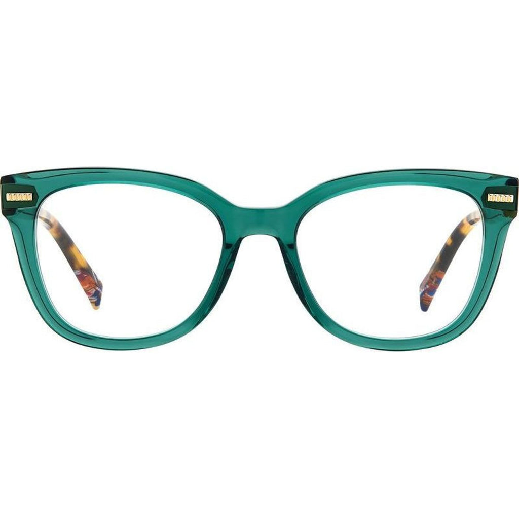 MIS 0071, Dark Green Havana/Clear Lenses