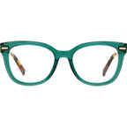 MIS 0071, Dark Green Havana/Clear Lenses