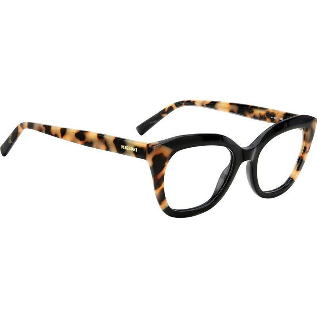 MIS 0157, Black Havana/Clear Lenses