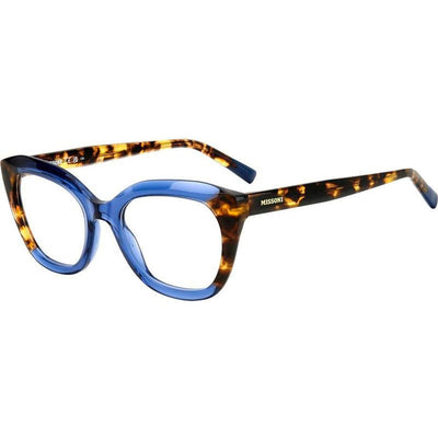 MIS 0157, Blue Havana/Clear Lenses