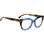 MIS 0157, Blue Havana/Clear Lenses